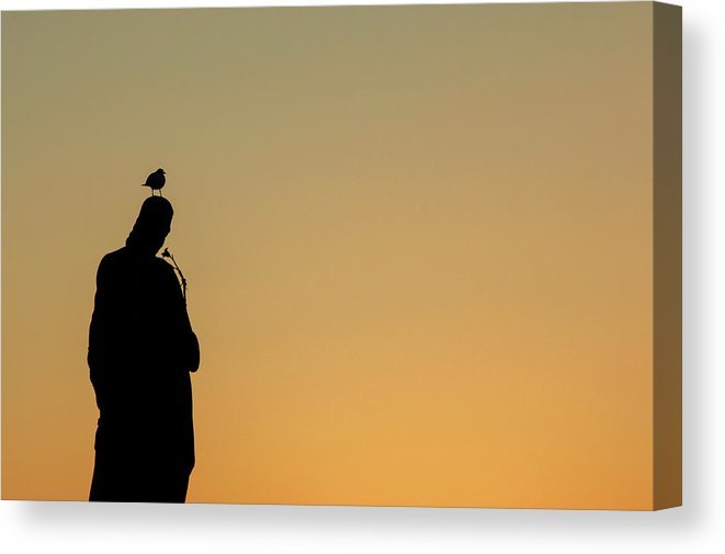 Fine art photography - Minimalist Charles Bridge - Print on canvas