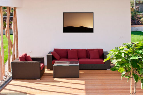 Landscape Body – Minimalist fine art photography print - interior visualisation - Desert