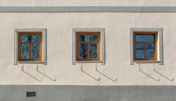 Holašovice house - Three windows