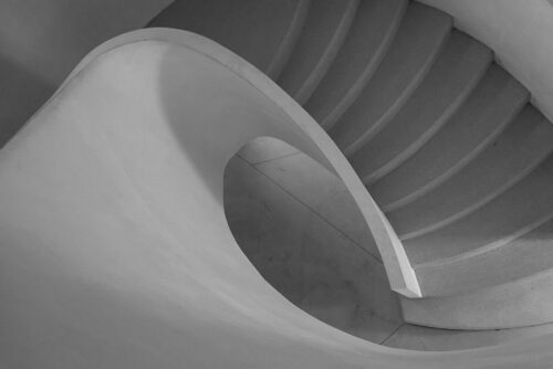 Spiral Staircase – Fine Art Phtography - Art print by Martin Vorel