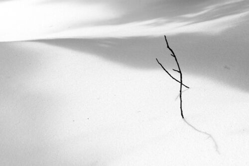 Winter minimalism - Art print, Nature, Winter minimalism – Art print