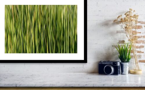 Framed print of minimalist and abstract nature photography - Abstract