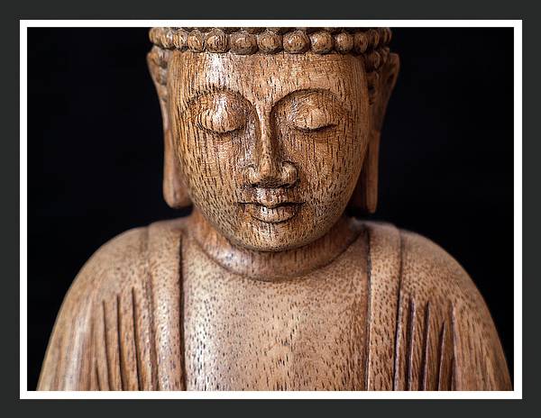 The Buddha - Minimalist photography print for bedroom.