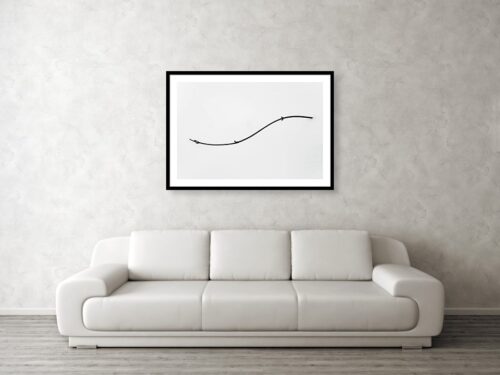 Nature minimalism - Art print visualisation - Abstract