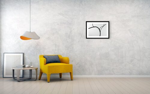 Organic Shapes - Wall Art Print Visualisation - Abstract