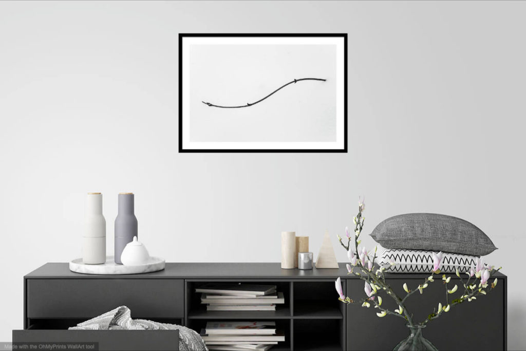 Fine art photography prints for hotels Fine Art Prints in the Modern Hotel Room - Visualisation