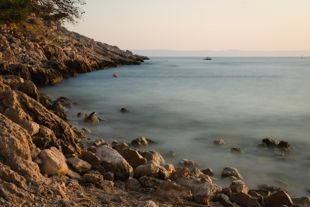 This is what the seashore looks like with an ND filter and a 30 second exposure. Makarska, Croatia, 2020.