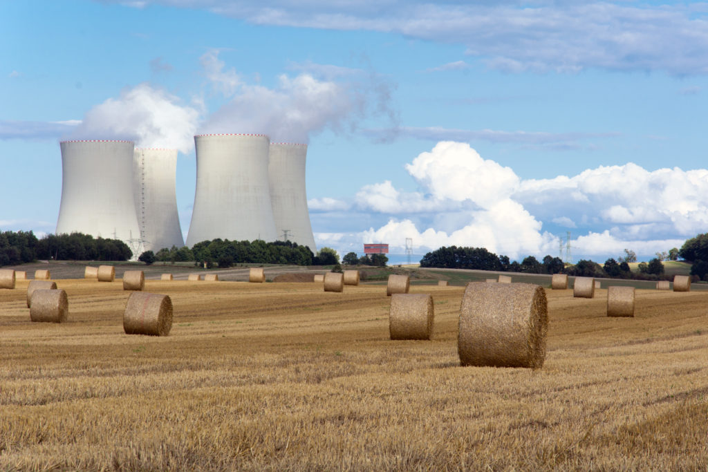 Landscape photography - Nuclear power plant Temelín