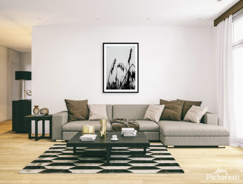 Impermanence - Interior design art print example - Abstract