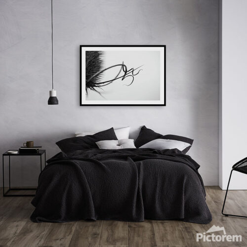 Thistle Flower IV. - Wall Art Visualisation - Abstract