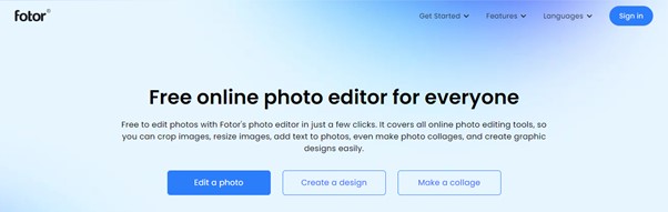 Fotor - Free photo editor