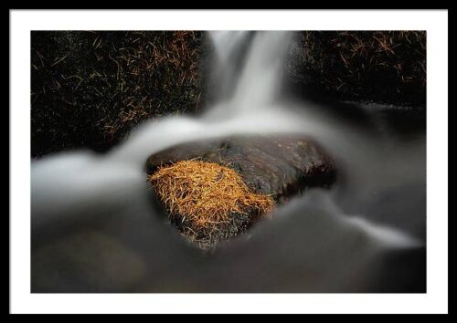 Long Exposure River - Framed photography print, Framed Nature, Long Exposure River – Framed photography print