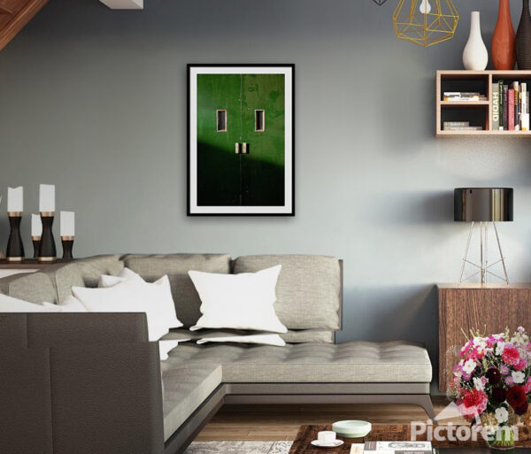 Visualisation of minimalist architectural photography in an interior.