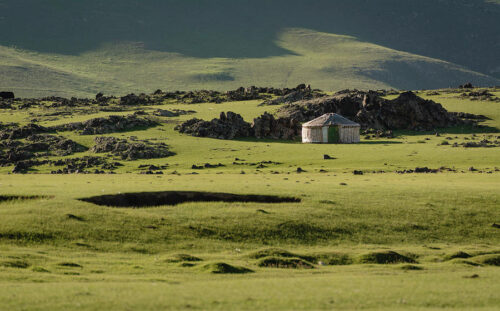 Yurt in Mongolia - Fine art photography print, Landscapes, Yurt in Mongolia  – Fine art photography print