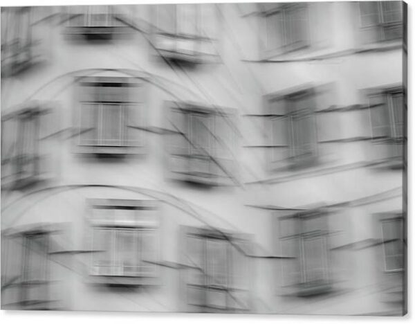 Abstract architectural photograph - canvas print
