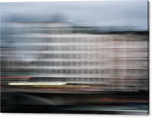 Abstract Photo of the Dancing House in Prague - Canvas print for sale, Abstract Canvas Prints, Abstract Photo of the Dancing House in Prague – Canvas print for sale