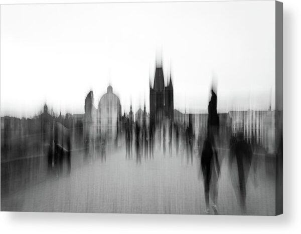 Charles Bridge in Prague – Abstract Fine Art – Acrylic Print