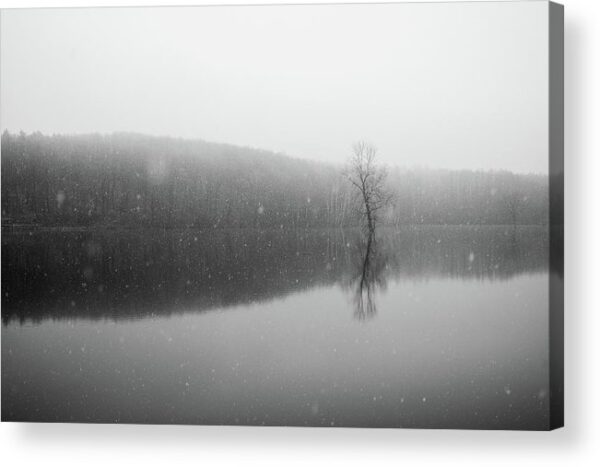 Dark Winter Landscape – Acrylic Print