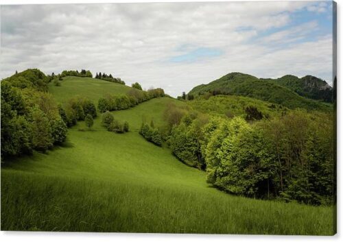 , Landscape Canvas Prints, green-carpathian-hills-canvas-print