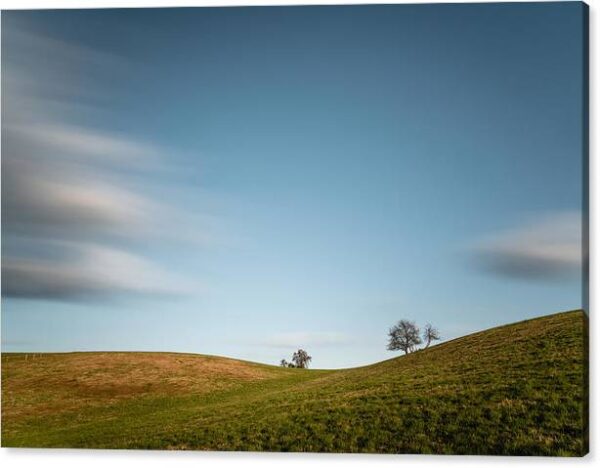 Hilly Landscape in Bohemian Paradise – Canvas Photography Print