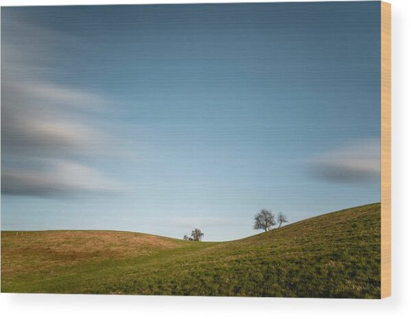Hilly Landscape in Bohemian Paradise – Wood Print