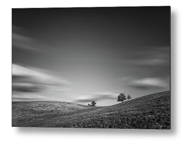 Landscape photographs printed on metal sheets for sale