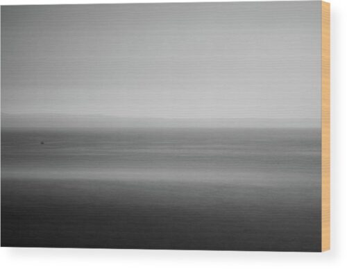 Minimalist seascape photograph - Wood print for sale, Abstract Wood Prints, minimalist-fine-art-seascape-wood-print