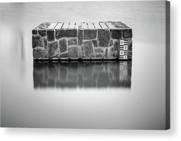 A Cube in the Water – Acrylic Print