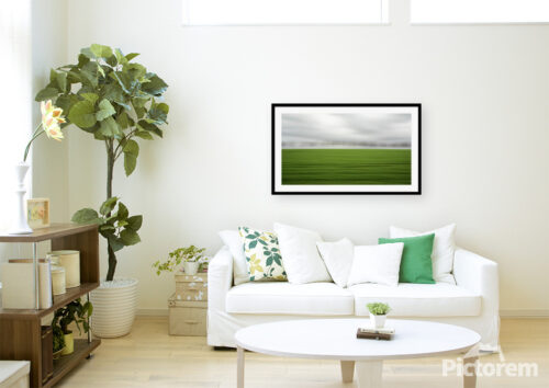 Moving landscape - Interior visualization, render image - Abstract