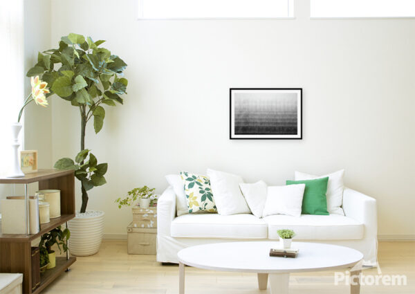 Line of trees - An image of domestic living room - render image.