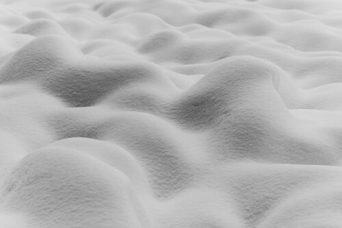 Snow waves – Abstract photography for sale - Art print by Martin Vorel
