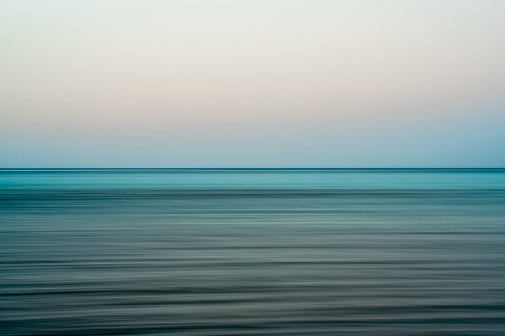 Abstract seascape photography print