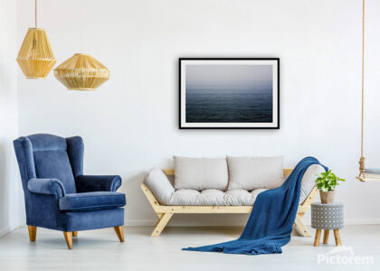 Abstract seascape - Multiple exposure - An image of domestic living room - render image. - Abstract