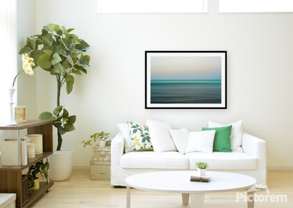 Abstract seascape photography - An image of domestic living room - render image. - Abstract