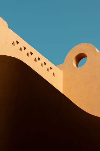 Arabic architecture minimalist photograph - Art print for sale - Abstract