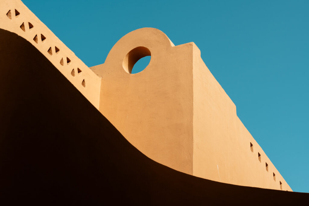 Minimalist architectural photo from Egypt