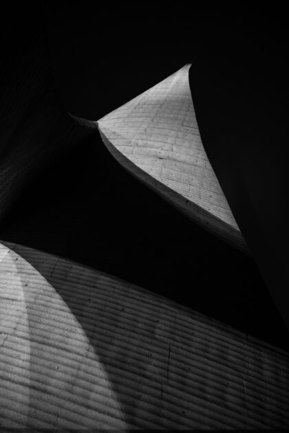 Emauzy in Prague - Minimalist Architectural Photography - Abstract
