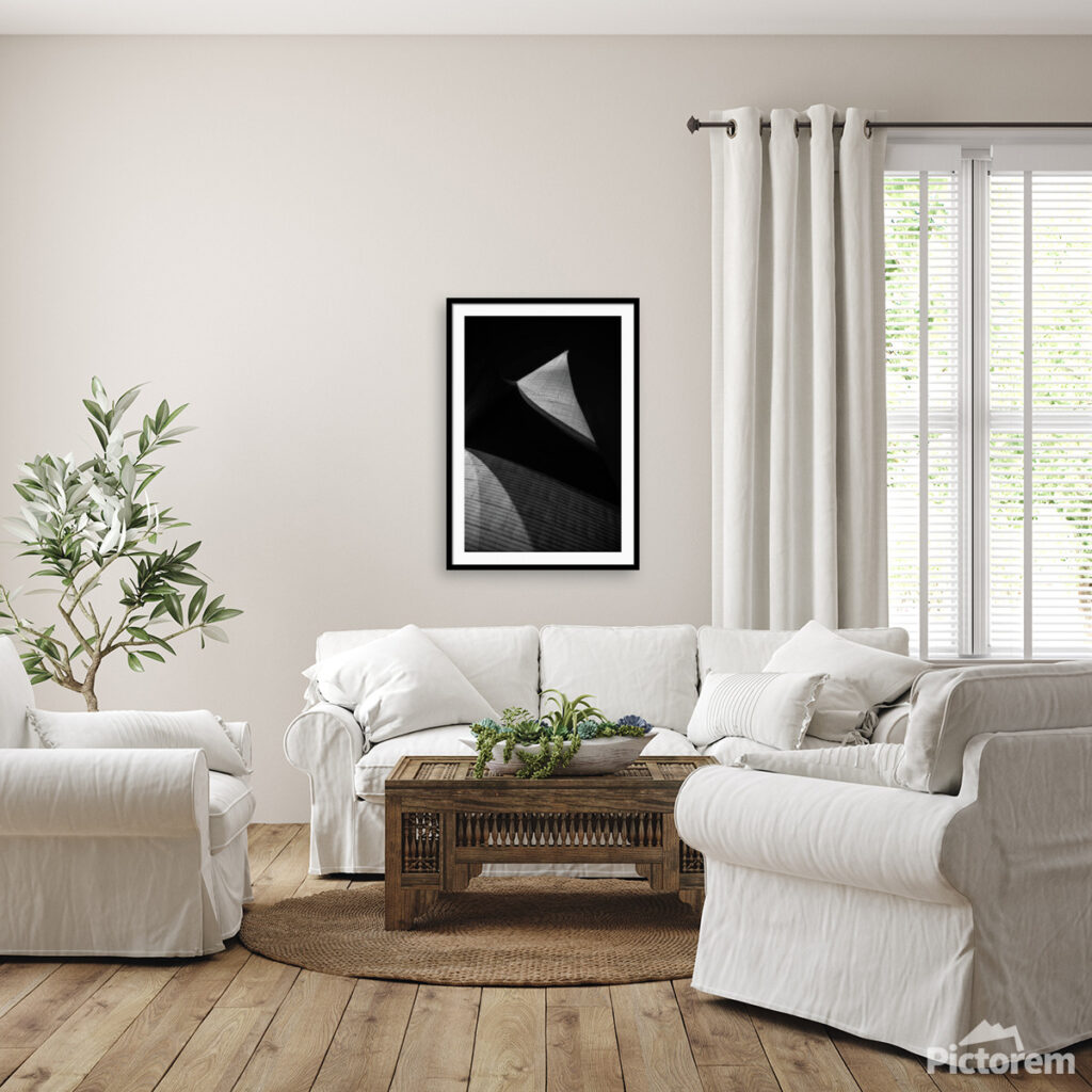 Emauzy in Prague - An image of domestic living room - render image.