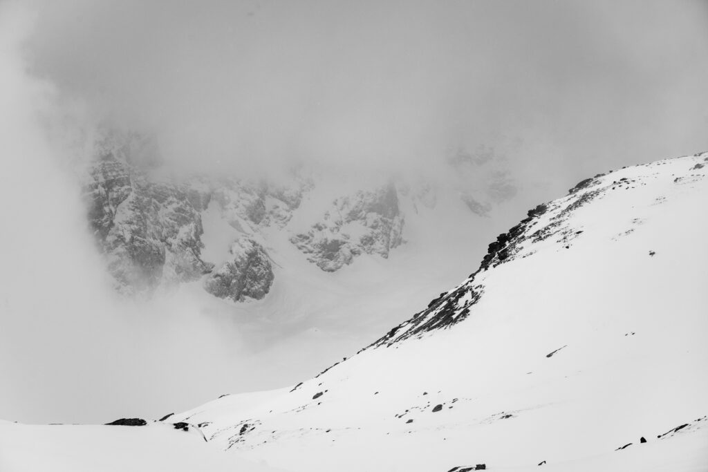 B&W Mountain Landscape Set of 3 Prints The Roughness of Mountains -Fine Art Photography