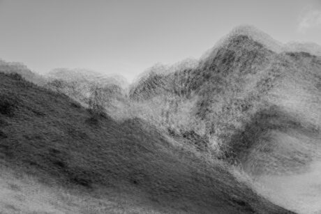 Mountains in Yolin Am Canyon in Mongolia - Abstract