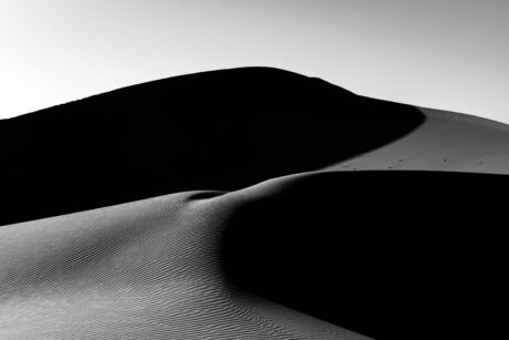 Sand Dune Silhouette Morocco - Fine art photography print - Desert